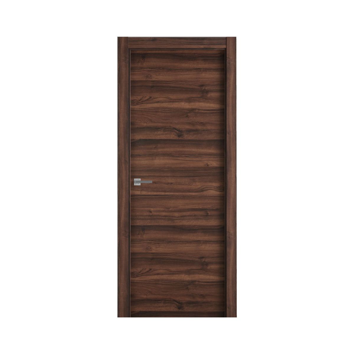 puerta melamina nogal